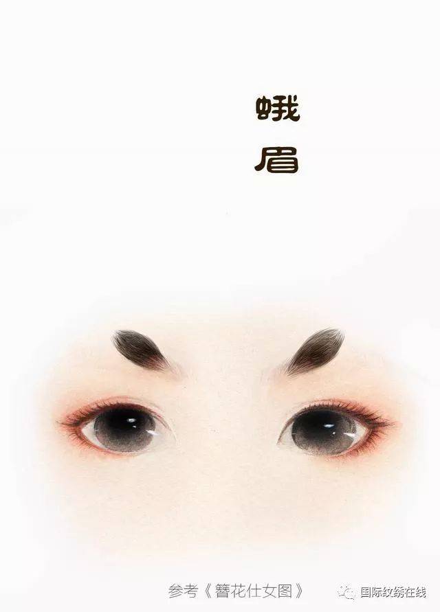 几款古代很美的眉形,你最爱那一款?