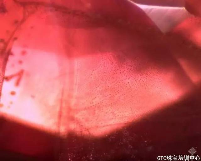 体,流体包体表现出大致相同的定向性,集合体呈清晰的指纹状,梳状,网状