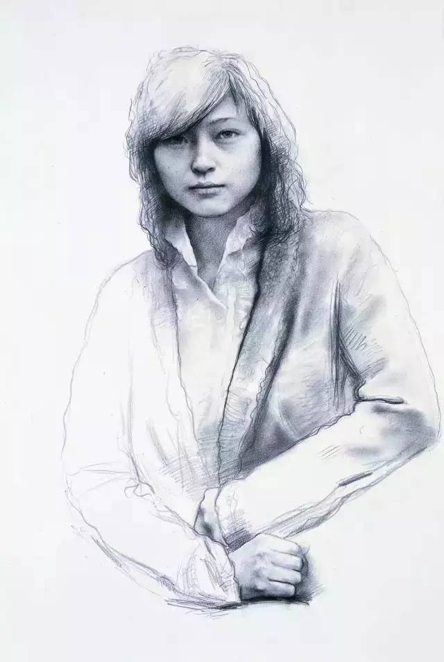 素描高手的老师,素描画的飞起