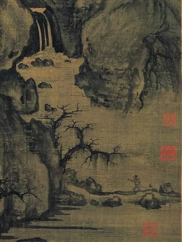 大山中必然隐居着仙人,群山环抱之中,亭台楼阁若隐若现,高人逸士都在