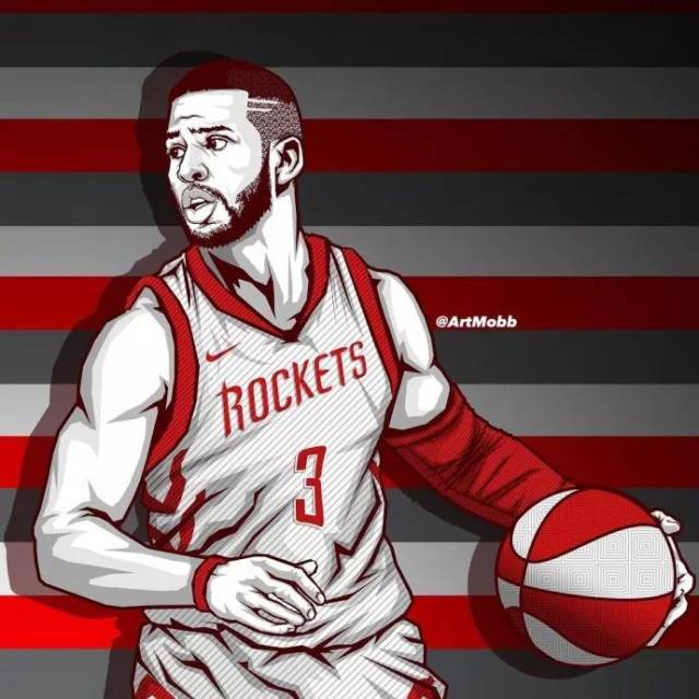 nba球星头像,很厉害的插画