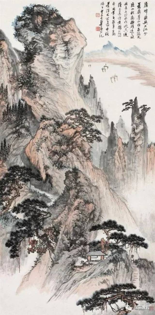 近代画家郑午昌山水画精选作品,太美了!