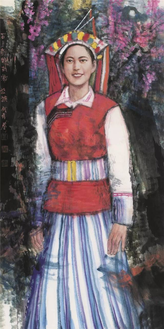 138x68 作品:高原红 民族:藏族 尺寸:138x68 作品:阳光下 民族:俄罗斯
