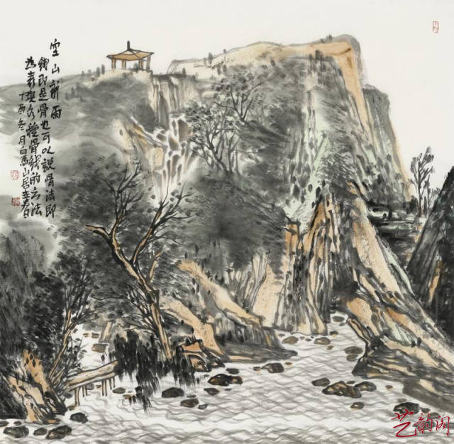丘壑无言静 翰墨有声远——读李世春山水画