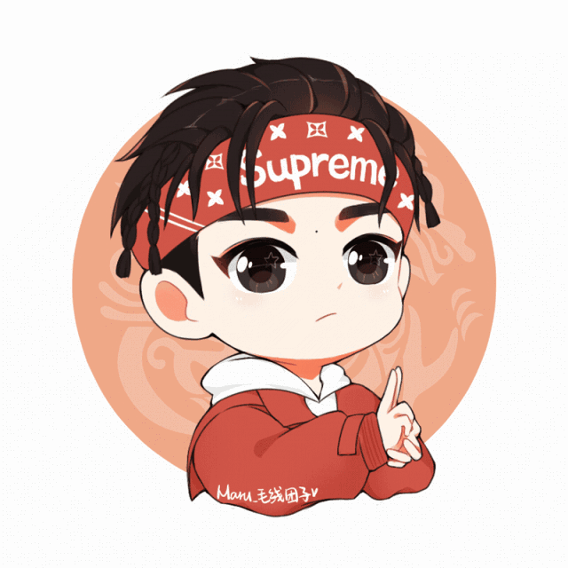 超级无敌可爱的q版千玺!