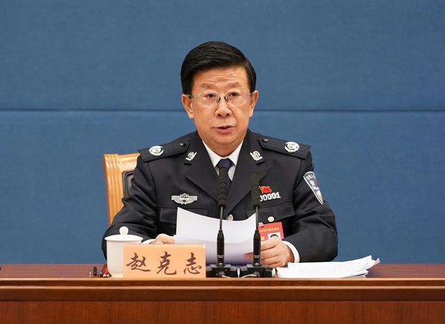 1月24日,全国公安厅局长会议在北京召开,公安部党委书记,部长赵克志在