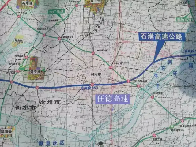 京德高速,北京新机场到德州,国家级)均在建设,且在106国道和保沧公路