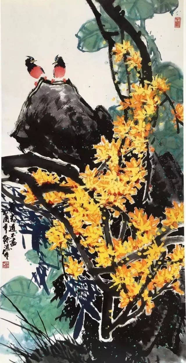 视频教程 | 国画连翘花的写意画法