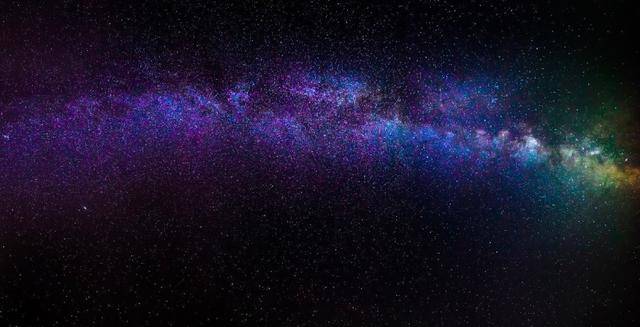 全球首张银河全景图片,81亿像素24g银河系高清图,亮瞎