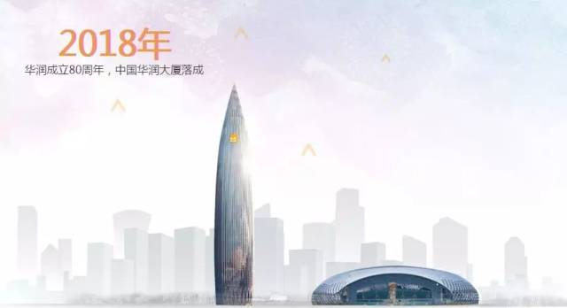 2018,华润80年!