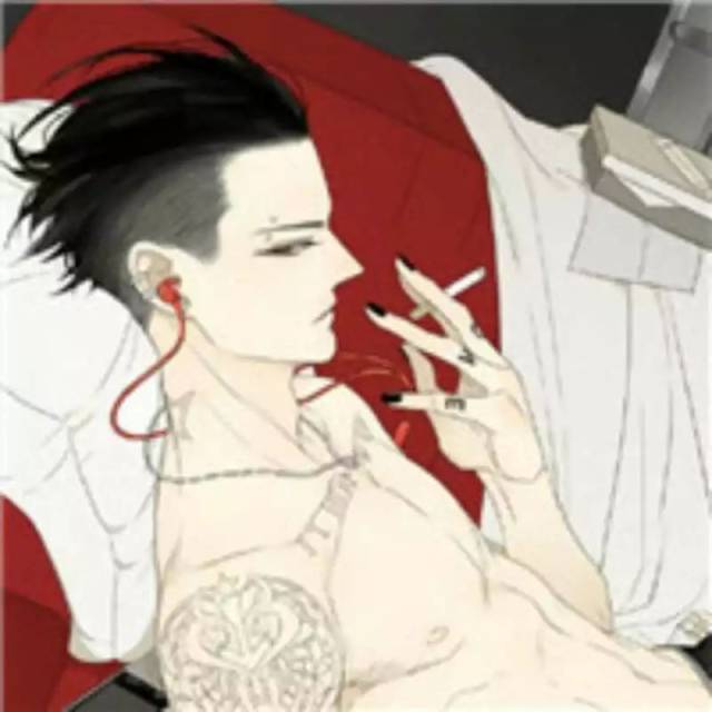 酷冷血动漫男头像