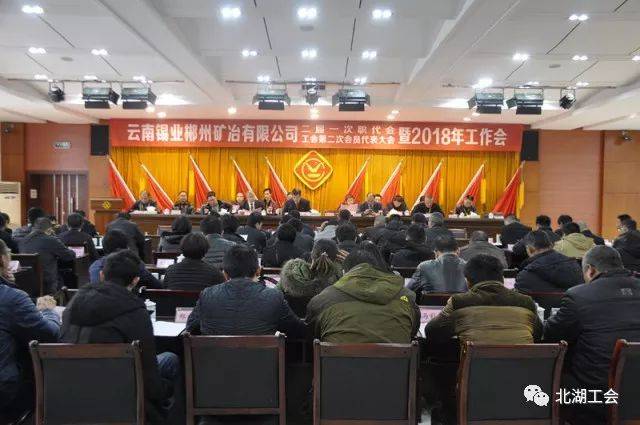 云南锡业郴州矿冶有限公司工会第二次会员代表大会召开