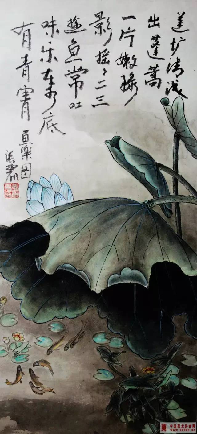 女画家张丽的中国画花鸟作品,精品!