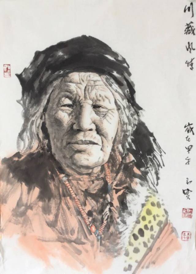 著名画家王名实||人物作品赏析