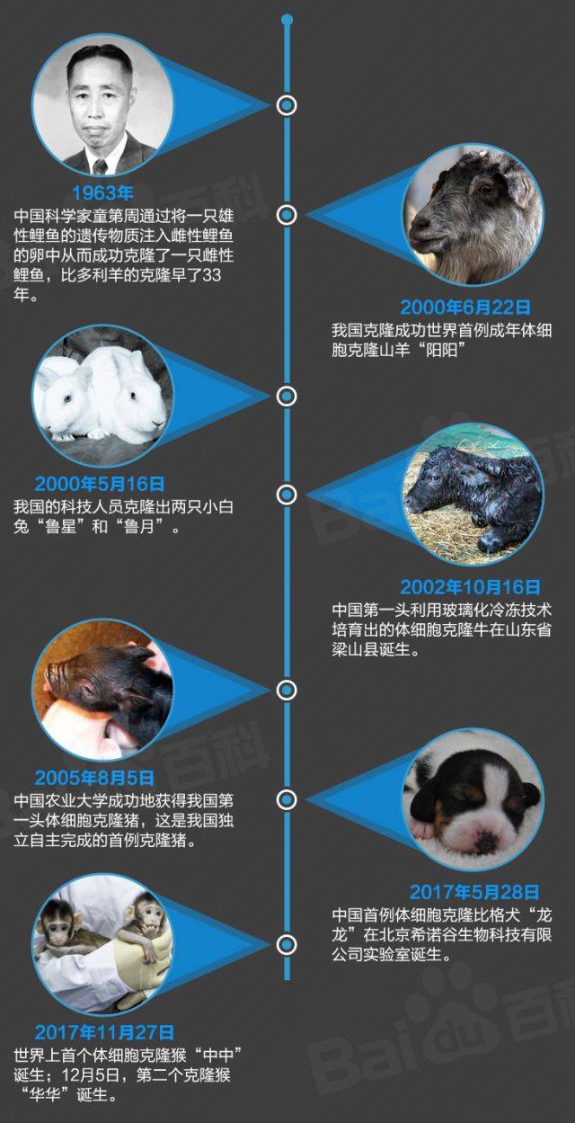 【图解】中国克隆技术发展史