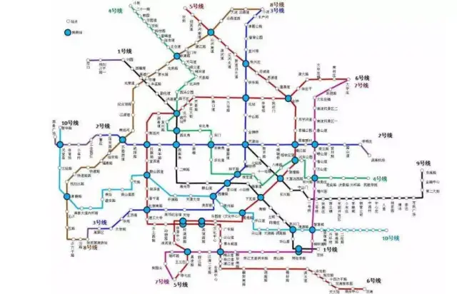 天津目前地铁一共运行5条线路,但是天津地铁规划非常完善,到2020年