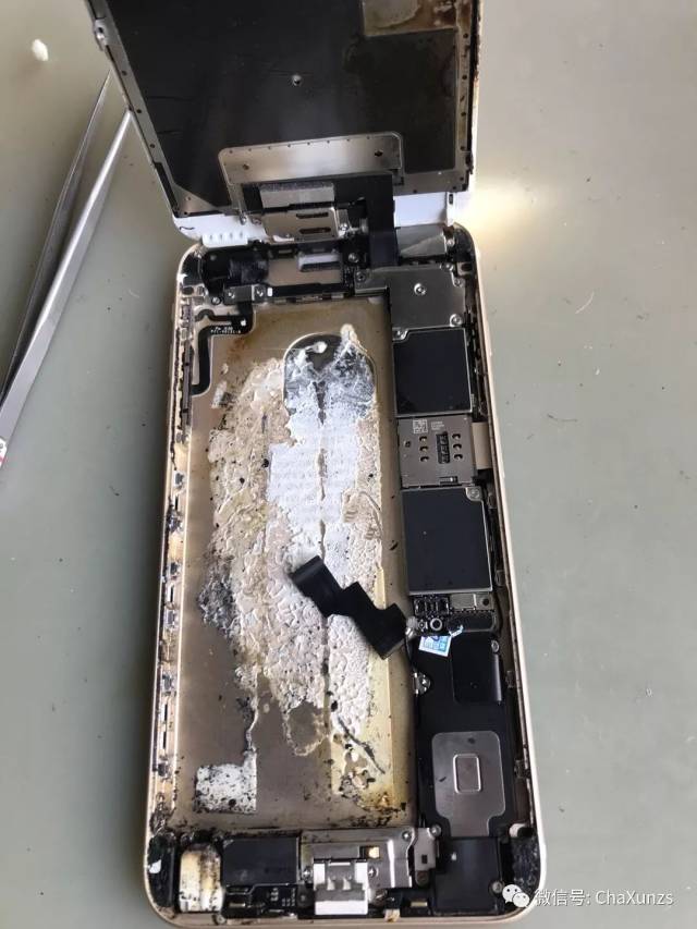 iphone6sp换电池导致着火_手机搜狐网