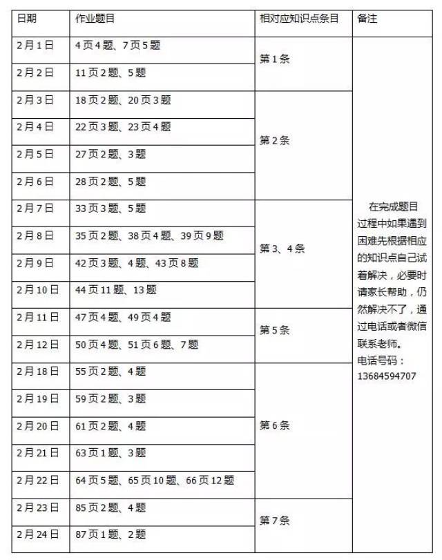 小学年组丨寒假作业清单_手机搜狐网