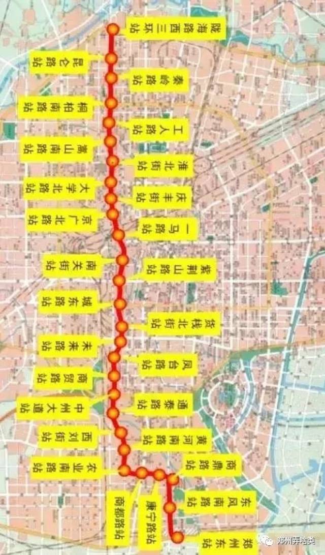 郑州陇海路快速公交b5下周开通!首批开通站点公布!