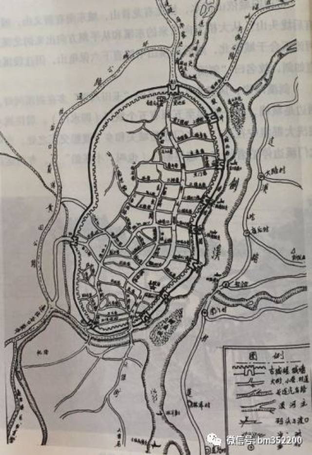 古田旧城城水运