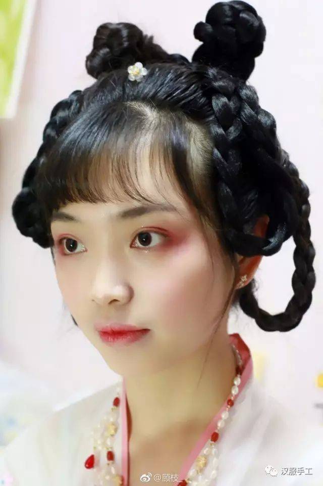 唐风汉服发型之仿刘晓庆版武则天