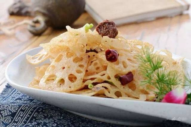 话梅炒藕片