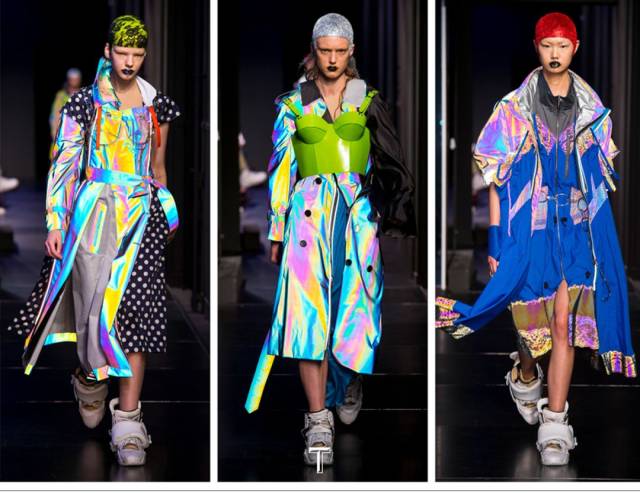 john galliano 展出特艺七彩梦幻服饰