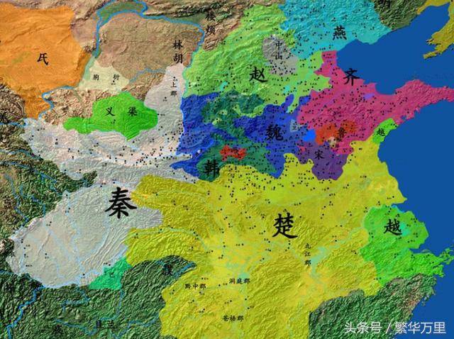 战国七雄争霸中,拥有最大的疆域,楚国为何没有成功?