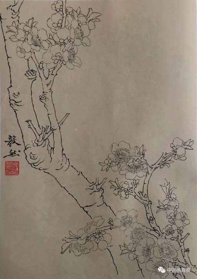 姜毅然先生——白描作品欣赏