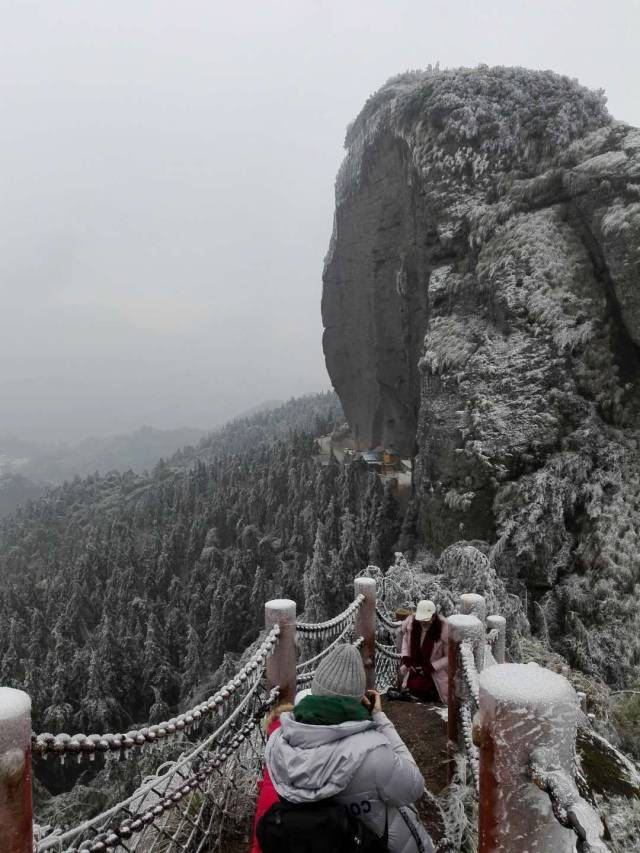 广丰下雪了 有图有真相 2018年第一场冬雪来了 文章整理 (屏风山) 你