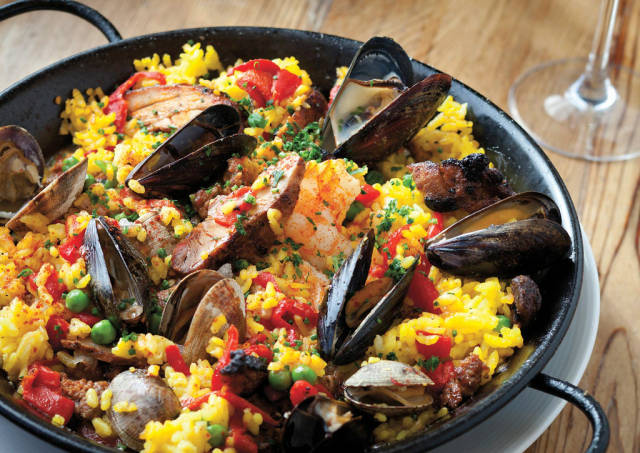 西班牙海鲜饭(paella)