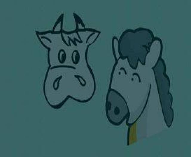 牛头马面和一个小卒猜成语_阎王和牛头马面图片