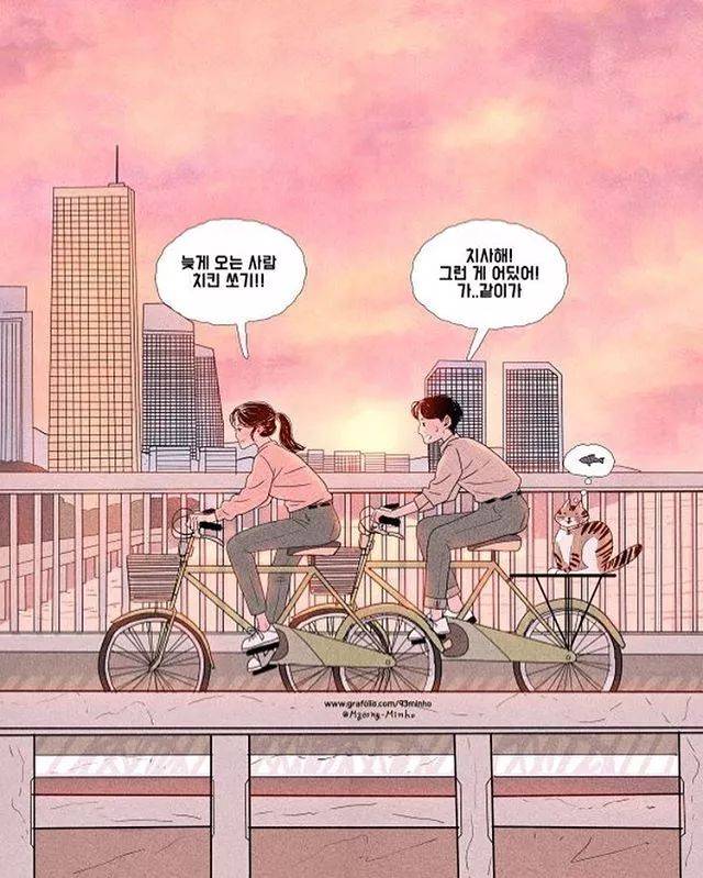 如果有一个插画师男朋友.这狗粮绝对纯天然!
