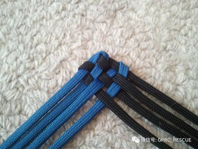 【一日一结】伞绳手柄(whipped paracord staff hand-grip)