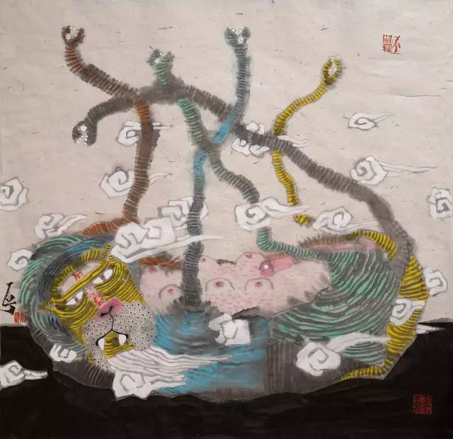 石丁玩画