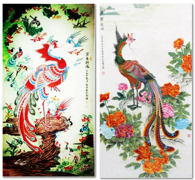凤阳人画凤凰:中国美术的独特表现形式!