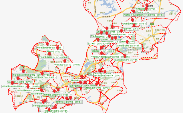 深圳2018学区划分大盘点!你住的房子能让孩子上目标学校吗