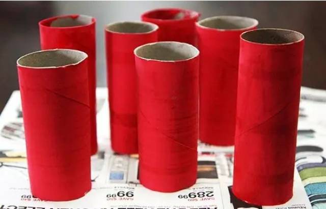 【手工环创】幼儿鞭炮制作步骤,又美又简单的