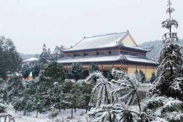 吉水大东山雪景美图!