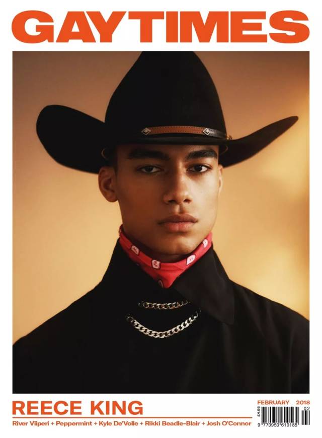 黑人男模reece king 勇敢出柜,公开自己是双性恋