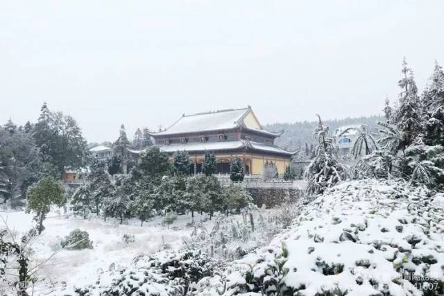 吉水大东山雪景美图!