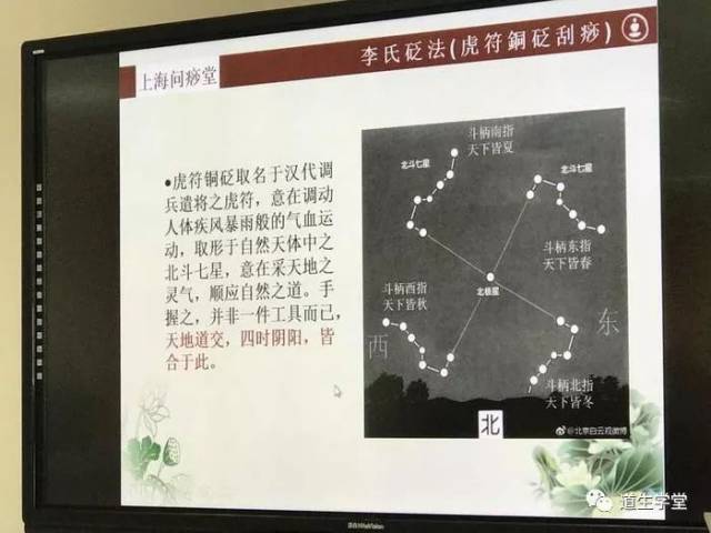 意在调动人体疾风暴雨般的气血运动,,取形于自然天体中之北斗七星,,意