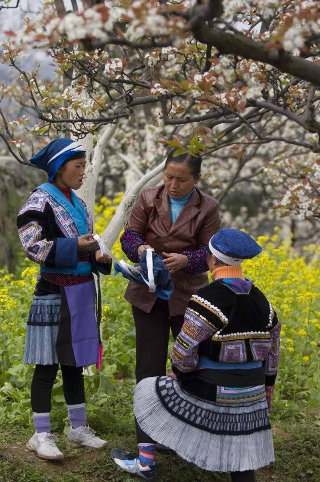 《五彩黔艺· 贵州少数民族服饰邮册》 节选——黔南布依族苗族自治州