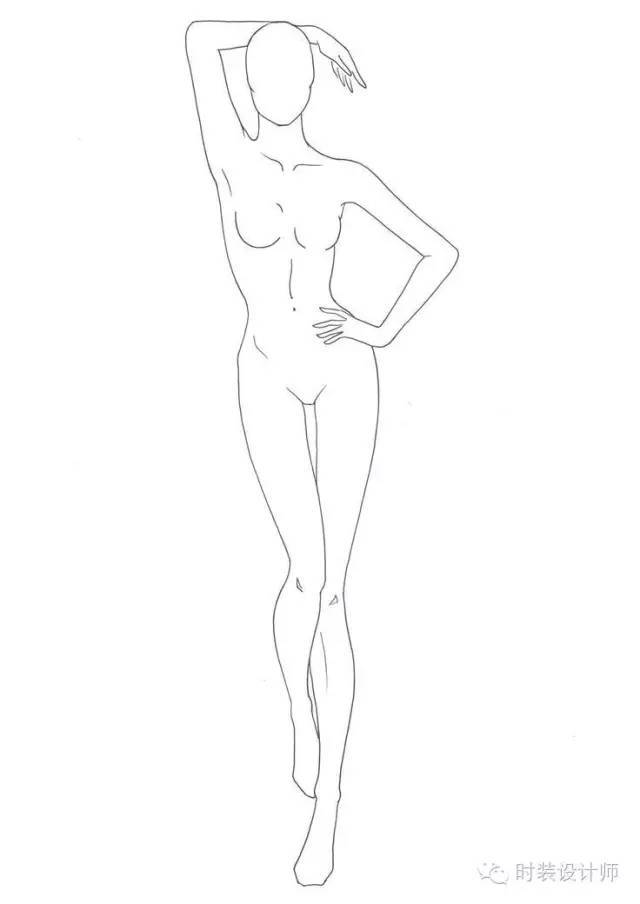 手绘干货 | 你真的懂服装效果图人体结构比例吗