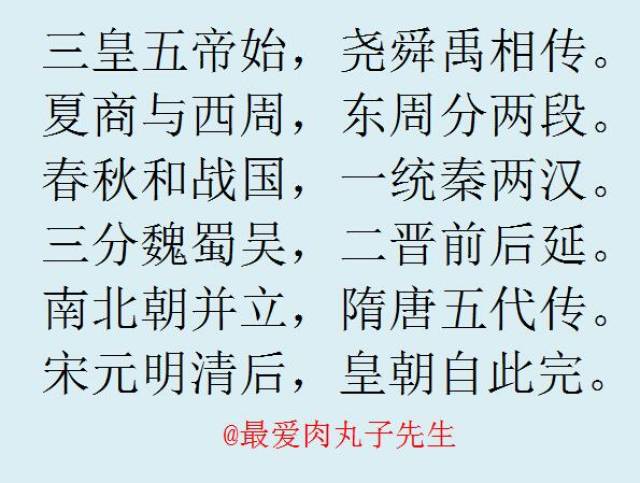 《朝代歌》,绝对让你能记住所有朝代还能练出歌喉!