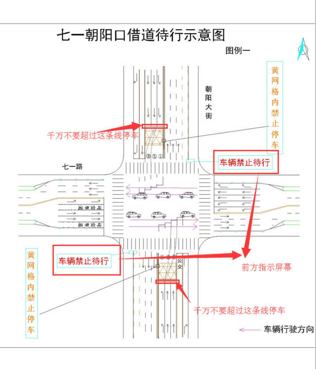 保定一红绿灯路口突现黄网格线,这样过马路才不会被扣分罚款