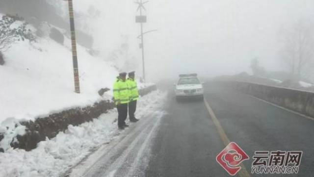 另外三名人员死亡 1月31日上午,受寒潮天气影响 昆明禄劝县撒营盘