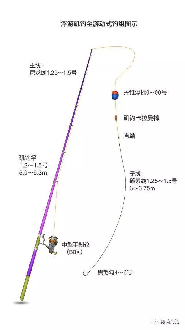 霞浦海钓·矶钓初学-各种钓组优缺点