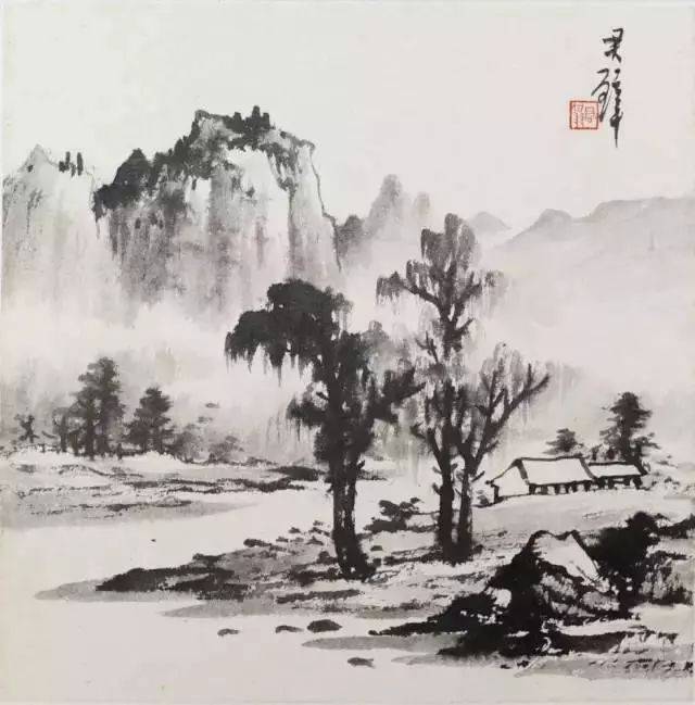 书画欣赏丨宋美龄的国画老师黄君璧作品欣赏