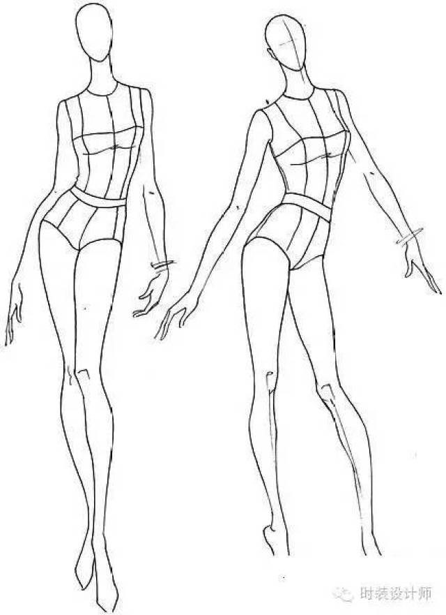 手绘干货 | 你真的懂服装效果图人体结构比例吗